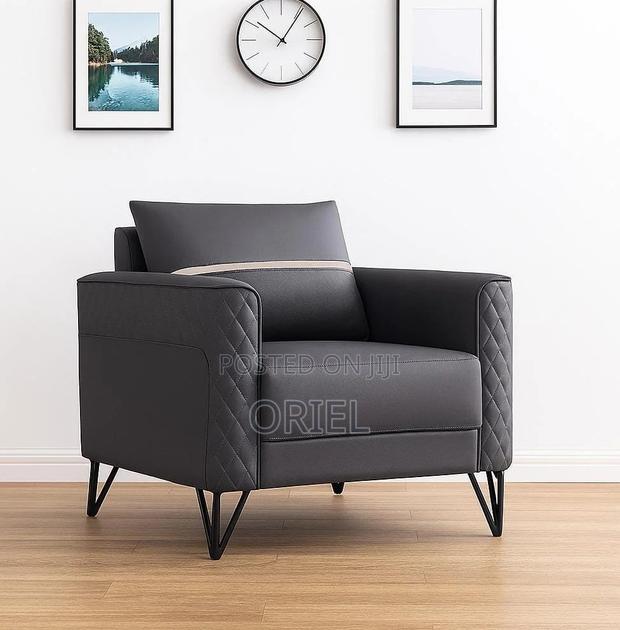 Office Sofa; High-Back 5-Seater Executive Office Sofa - thumbnail 6
