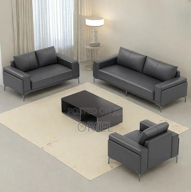 Office Sofa; High-Back 5-Seater Executive Office Sofa - thumbnail 9