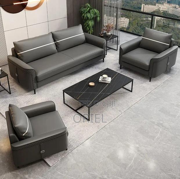 Office Sofa; High-Back 5-Seater Executive Office Sofa - thumbnail 15