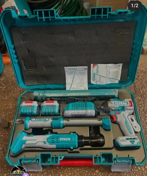 Total 20v Li-Ion Cordless Combo Kit, Likely Model Tosli250981