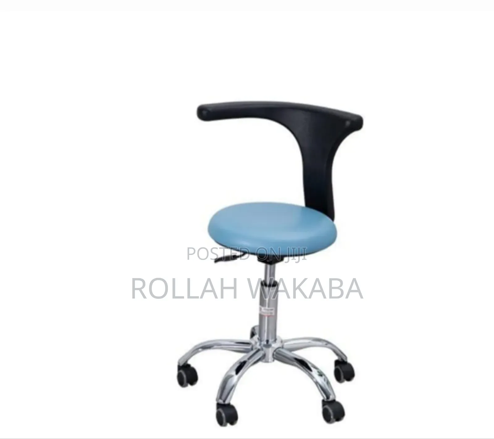 Doctor's Stool With Back Rest