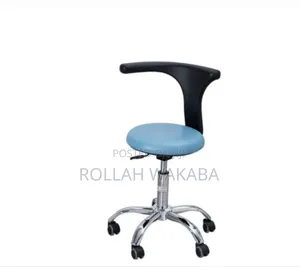 Doctor's Stool With Back Rest