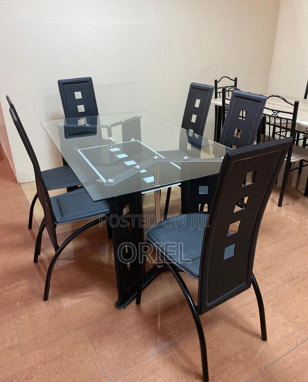Dining Tables; Modern Finish 6-Seater Kitchen Dining Table - thumbnail 17