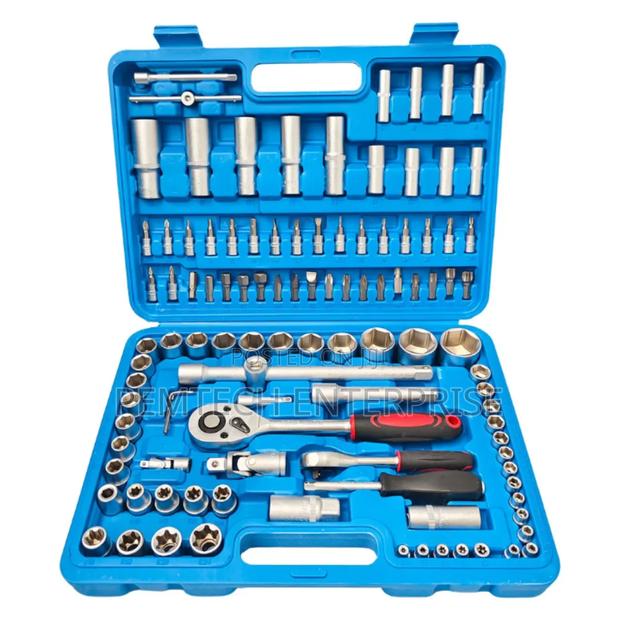 108-Piece Ratchet Wrench and Socket Set - thumbnail 4
