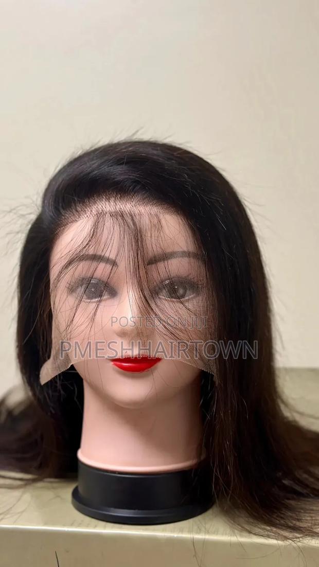 Straight Humanhair Wig - main view