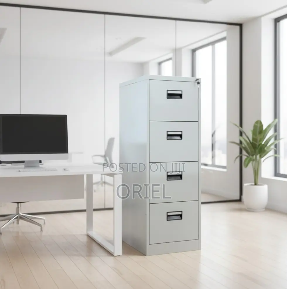 Cabinets; High-Quality 4-Drawer Office Filing Cabinet