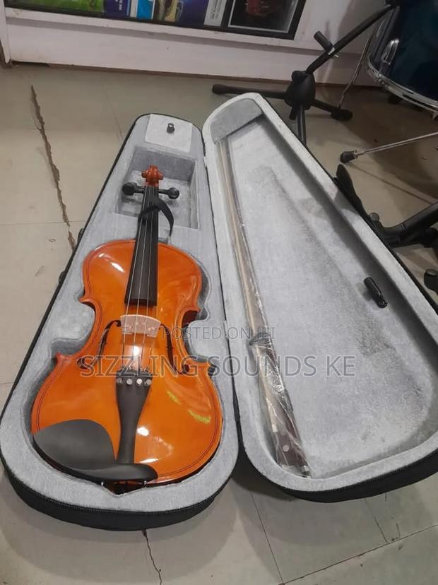 4/4 Fullsize Acoustic Violin With Bag - main view
