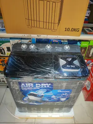 *Ramtons Washing Machine Twin Tub 10kg With Air Dryer Rw215
