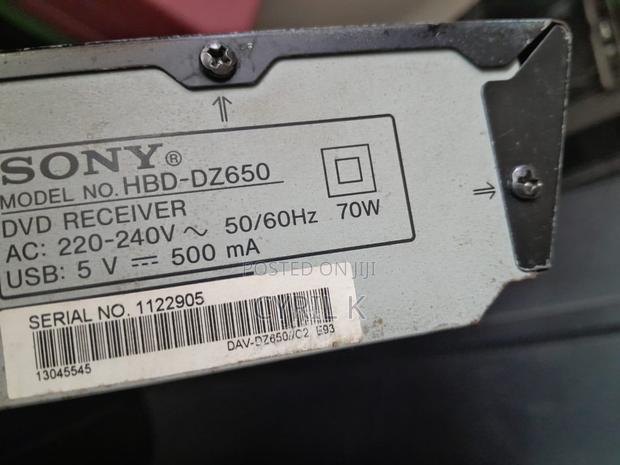 Sony Dz650 Hometheatre (Headunit Only) - thumbnail 2