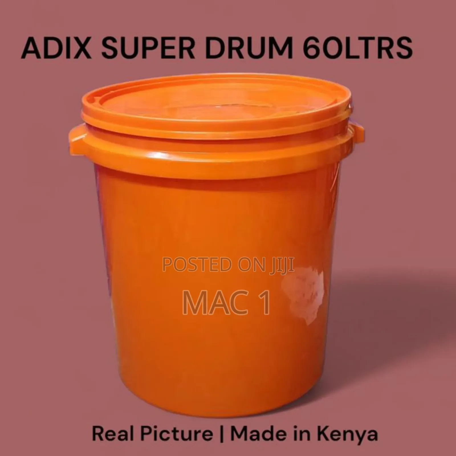 Adix Super Drum 60 Litres Good Plastic