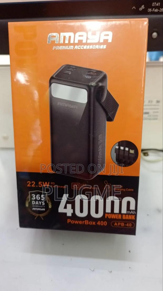 Amaya 40000 Watts Super Fast Power Bank