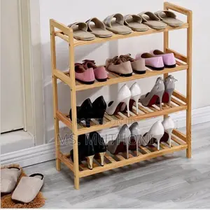 *Bamboo Shoe Rack 5 Layer*