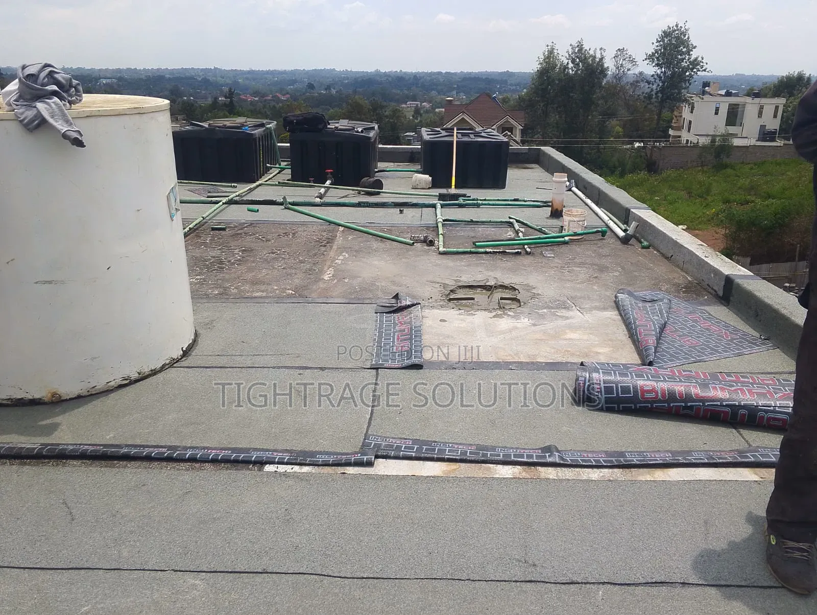 Flat Roof Slab Waterproofing Specialists