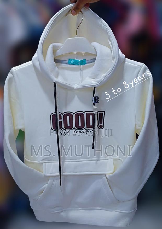 Quality Unisex Kids Warm Hoodies in Stock (3-8 Yrs )