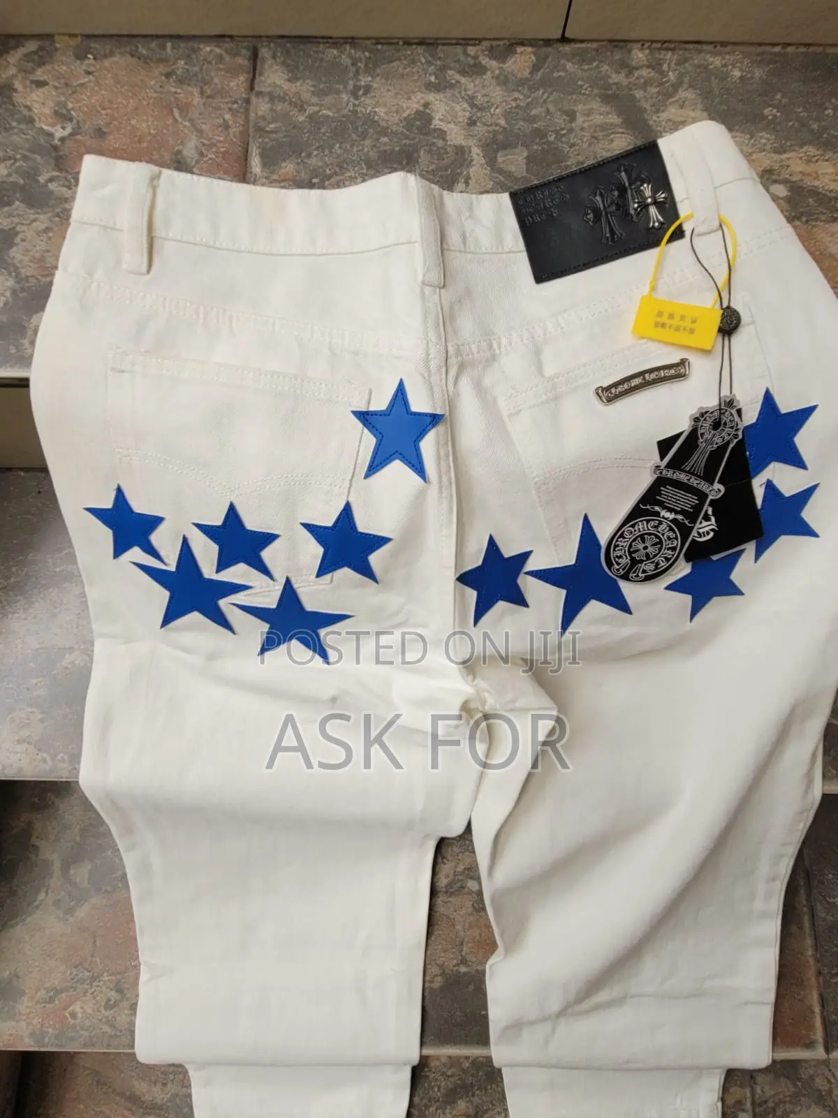 Chrome Heart Jeans for Sale