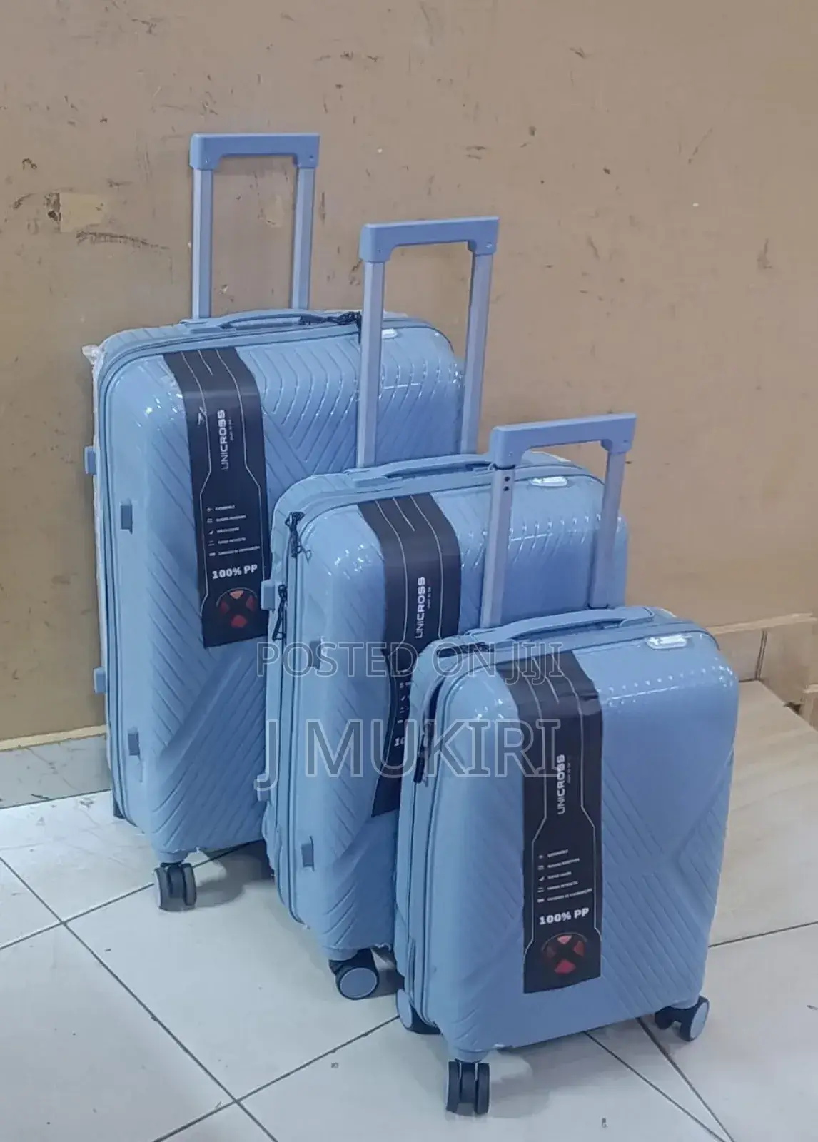 3 in 1 Unbreakable Pp Suitcases