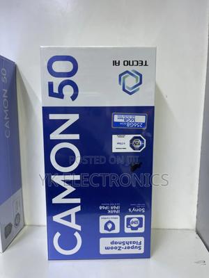 New Tecno Camon 50 256 GB Black