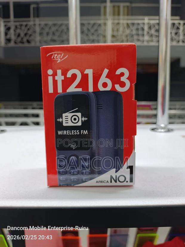 New Itel it2163 Blue - main view