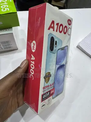 New Itel A100C 64 GB Black