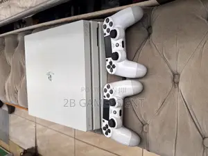Ps4 Pro White Version 1tb, 2 Pads