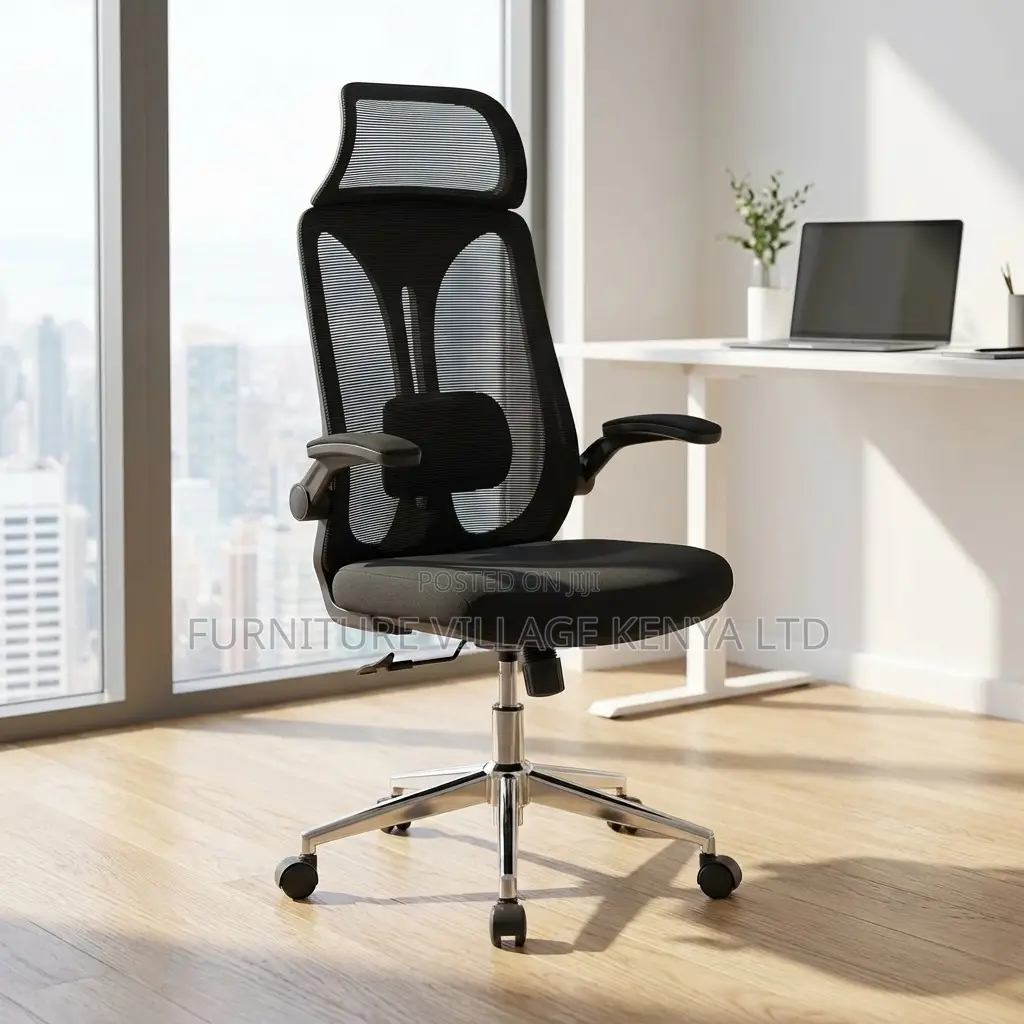 Office Chair; High-back Orthopedic Office Chair