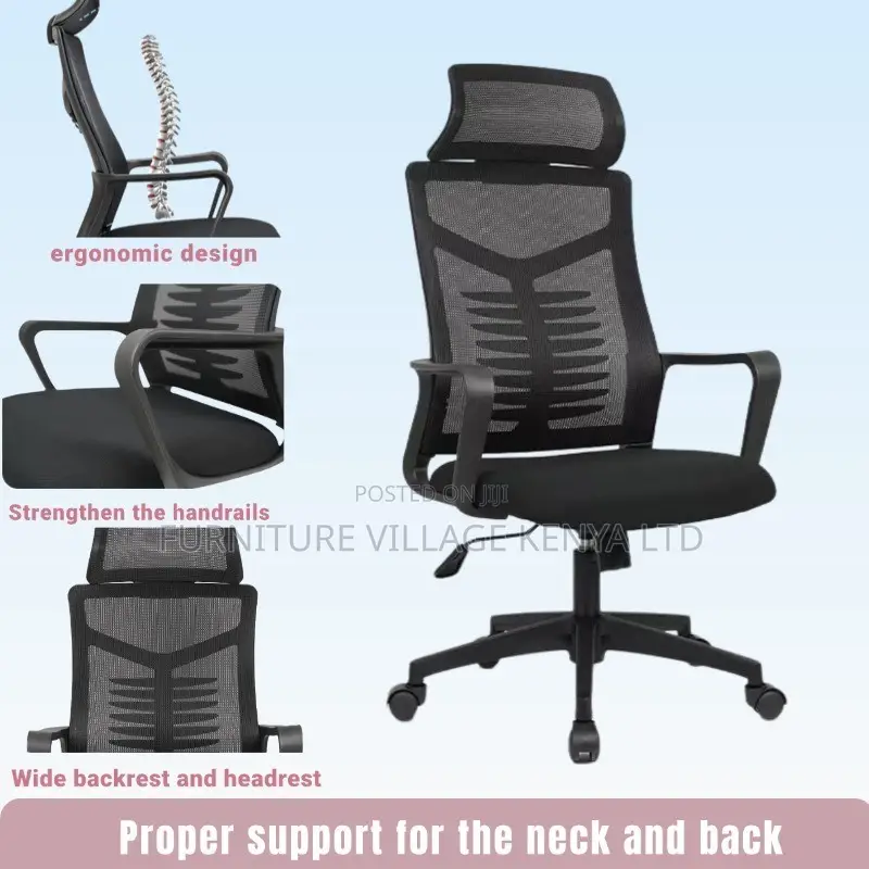 Office Cabinet; High Back Mesh Ergonomic Office Chair