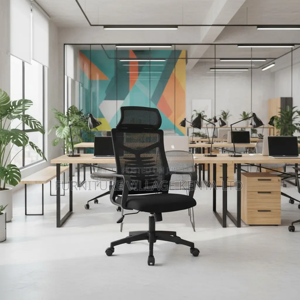 Office Cabinet; High Back Mesh Ergonomic Office Chair