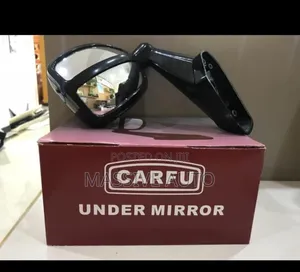 Black Universal Bonet Rear View Mirror/ Under Mirror