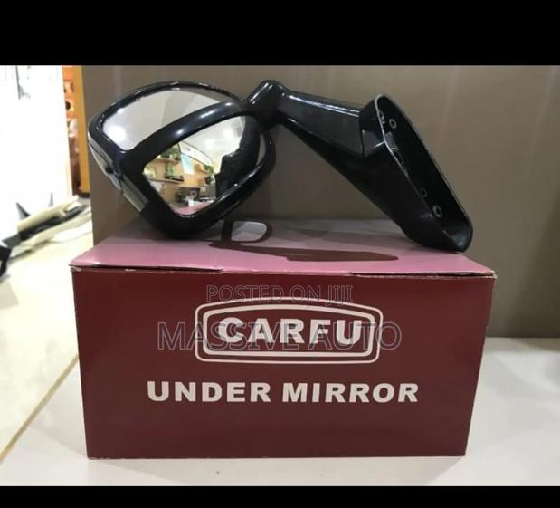 Black Universal Bonet Rear View Mirror/ Under Mirror - main view