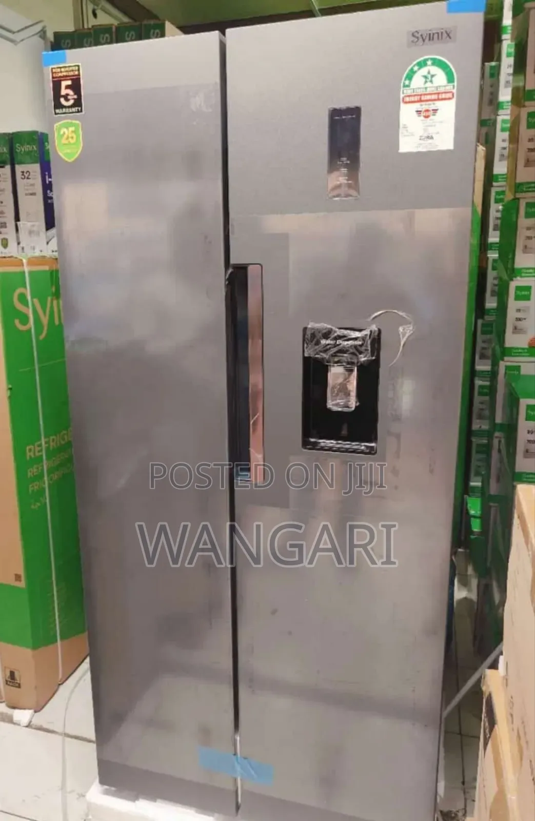 Syinix 450litres Fridge Side by Side