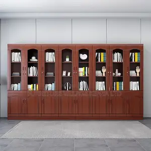 Office Cabinet; 5 Door Wooden Office Filing Cabinet