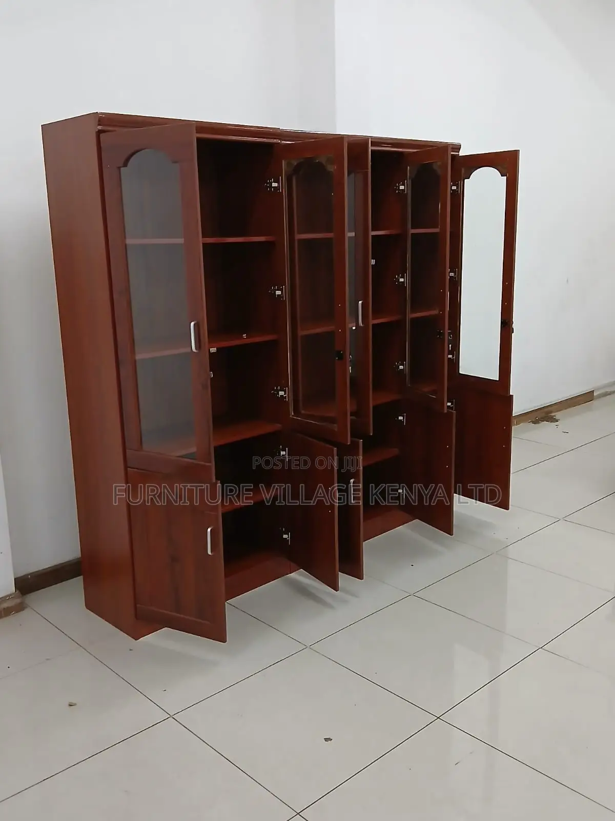 Office Cabinet; 5 Door Wooden Office Filing Cabinet