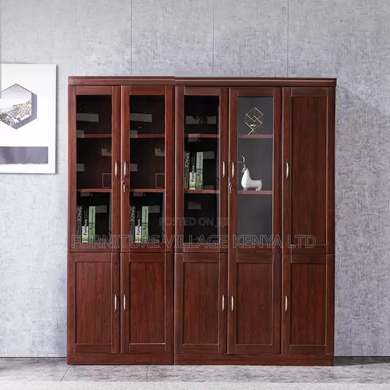 Office Cabinet; 5 Door Wooden Office Filing Cabinet