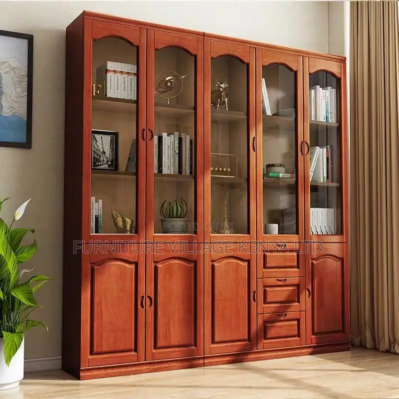 Office Cabinet; 5 Door Wooden Office Filing Cabinet