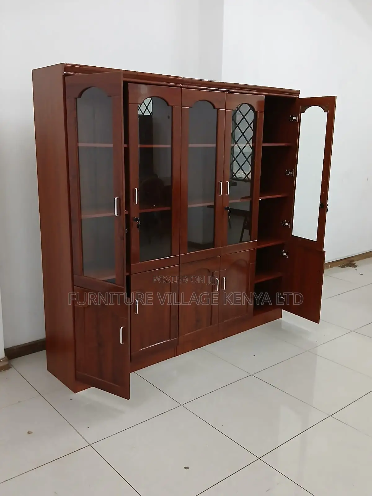 Office Cabinet; 5 Door Wooden Office Filing Cabinet