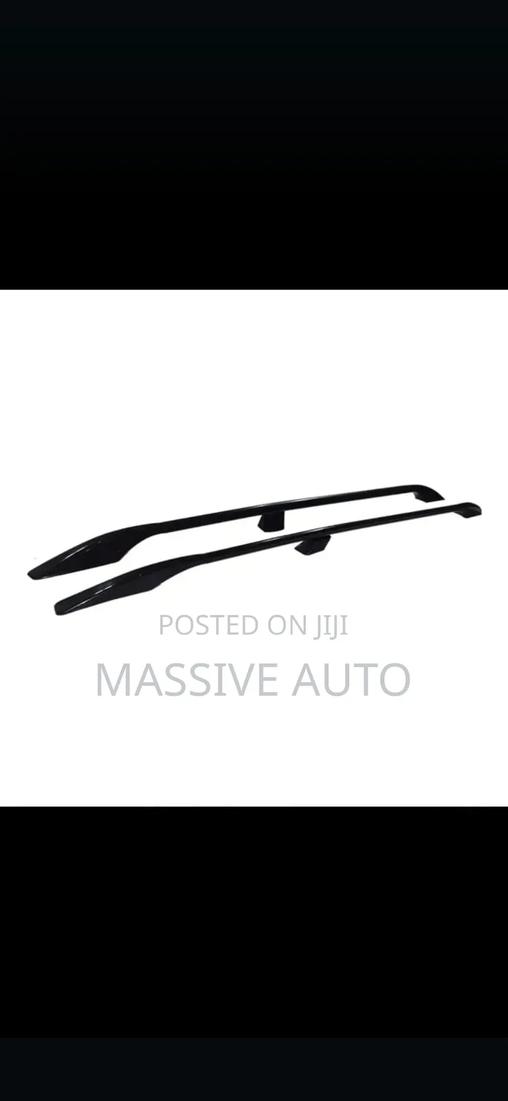 Black Universal Roof Rails/ Roof Rails