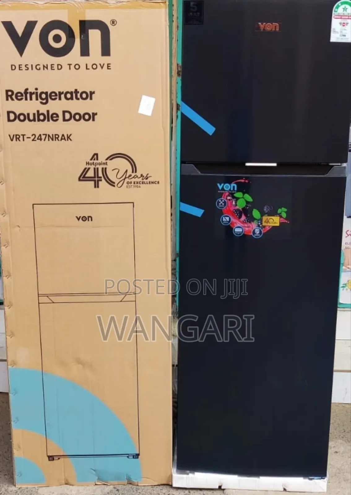Von 247litres Fridge Non Frost