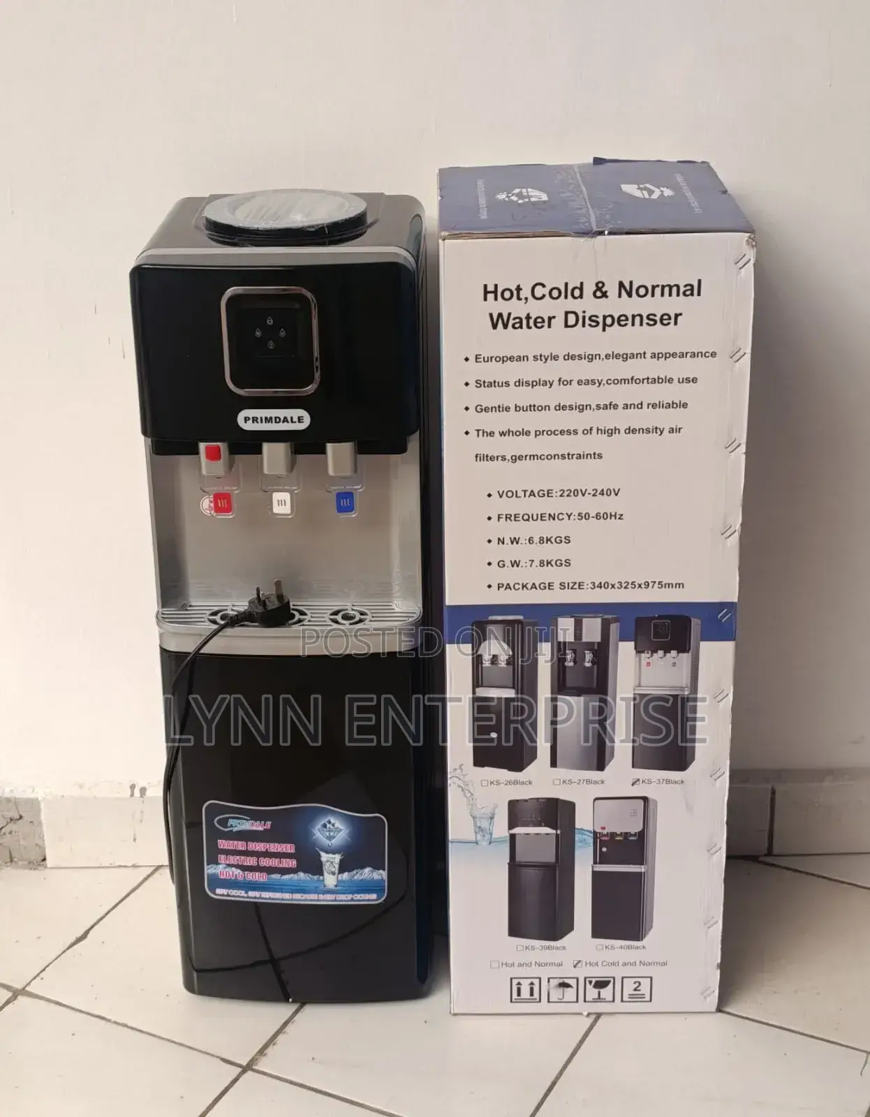 Primdale 3 Taps Dispenser With Child Lock