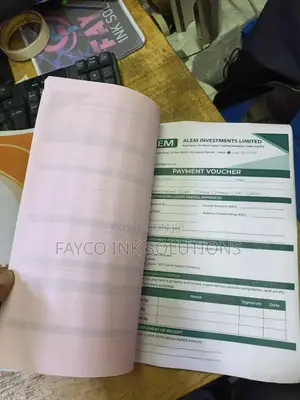 A4 Receipt Books and Payment Vouchers