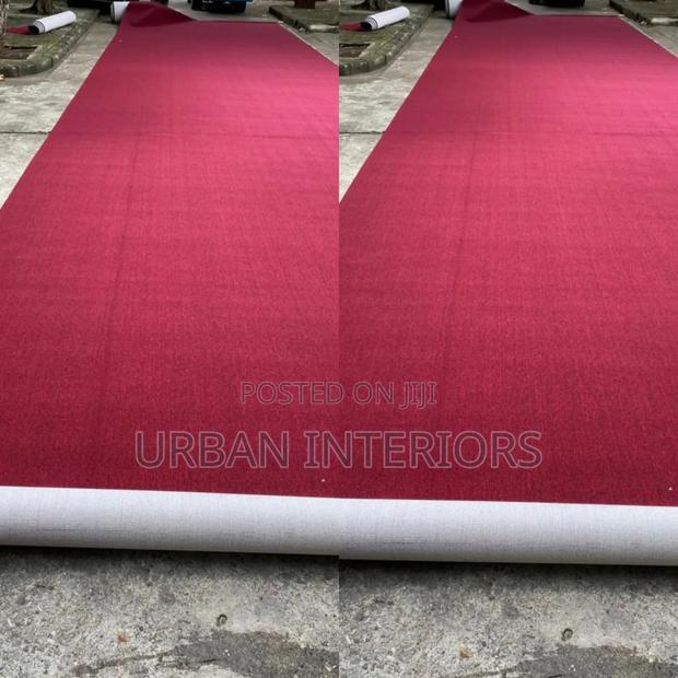 Maroon Church Carpets Maroon Church Carpets in Big Rolls