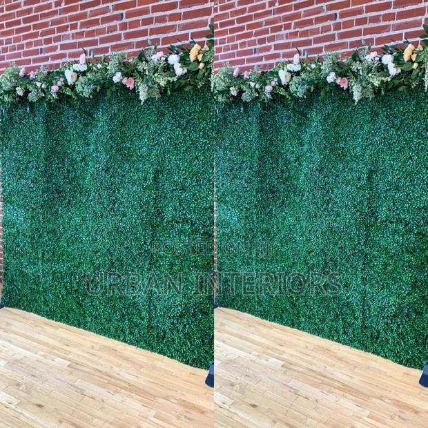 Flowered Green Backdrops Flowered Green Backdrops