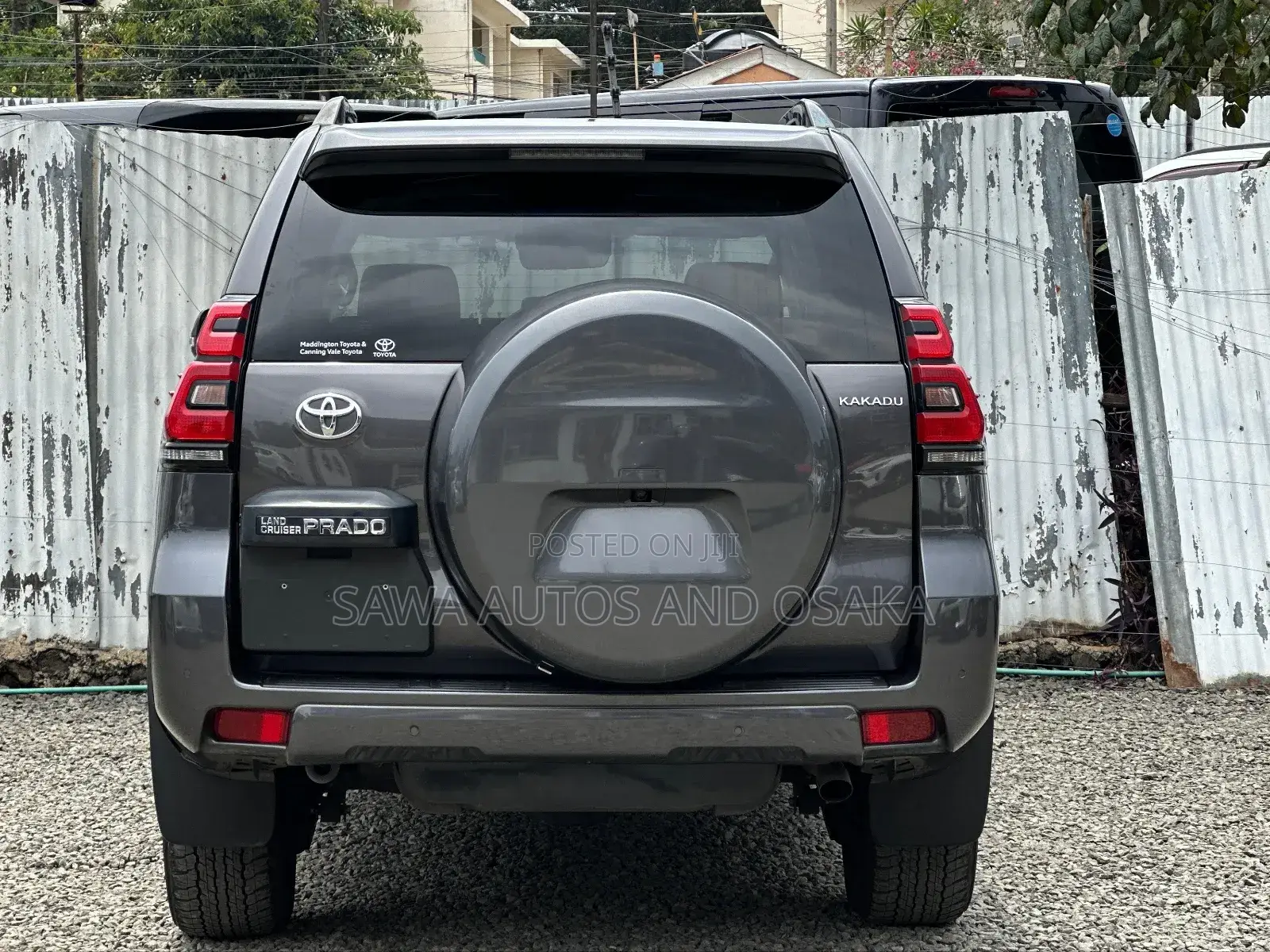 Toyota Land Cruiser Prado 2020 Gray