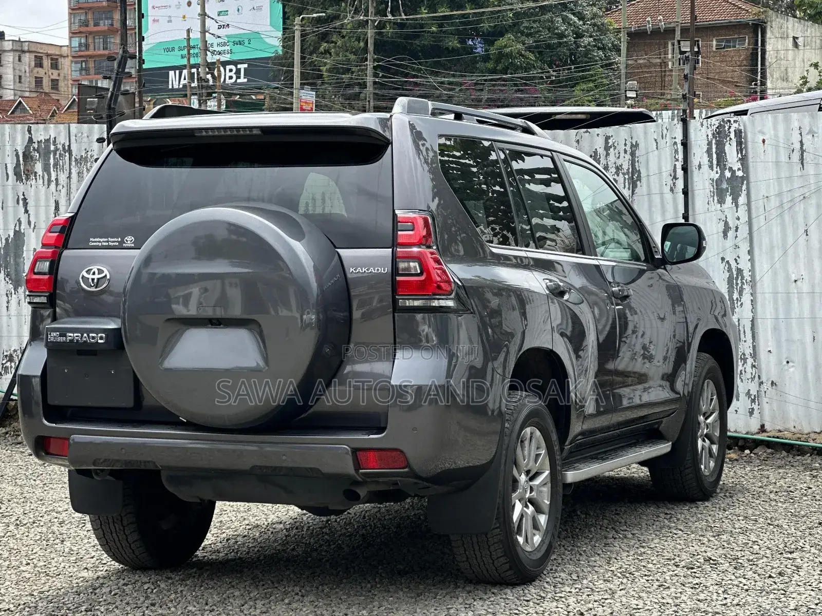 Toyota Land Cruiser Prado 2020 Gray