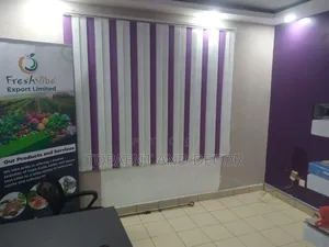 Quality Purple and White Window Blinds