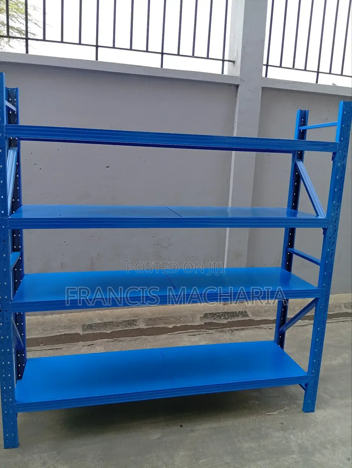 2m by 2m Industrial Storage Shelves New