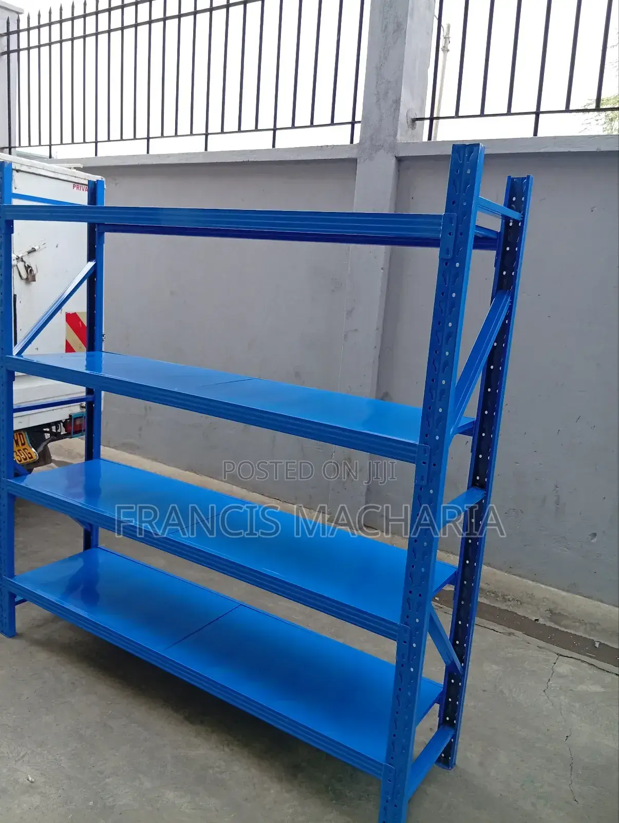 2m by 2m Industrial Storage Shelves New