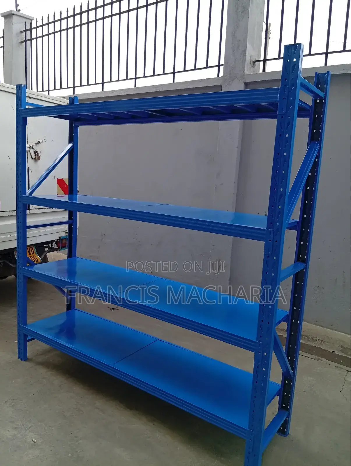 2m by 2m Industrial Storage Shelves New
