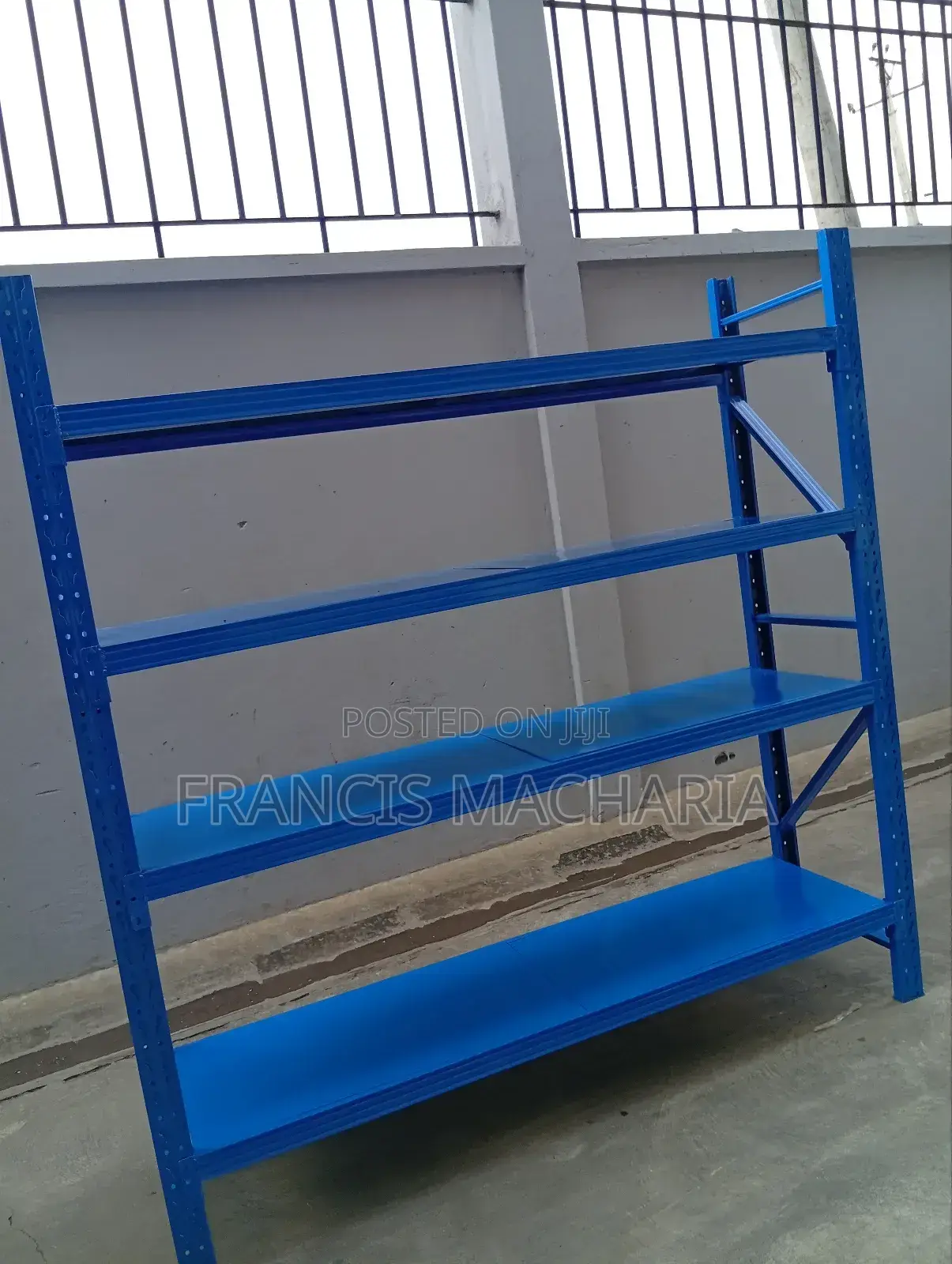 2m by 2m Industrial Storage Shelves New