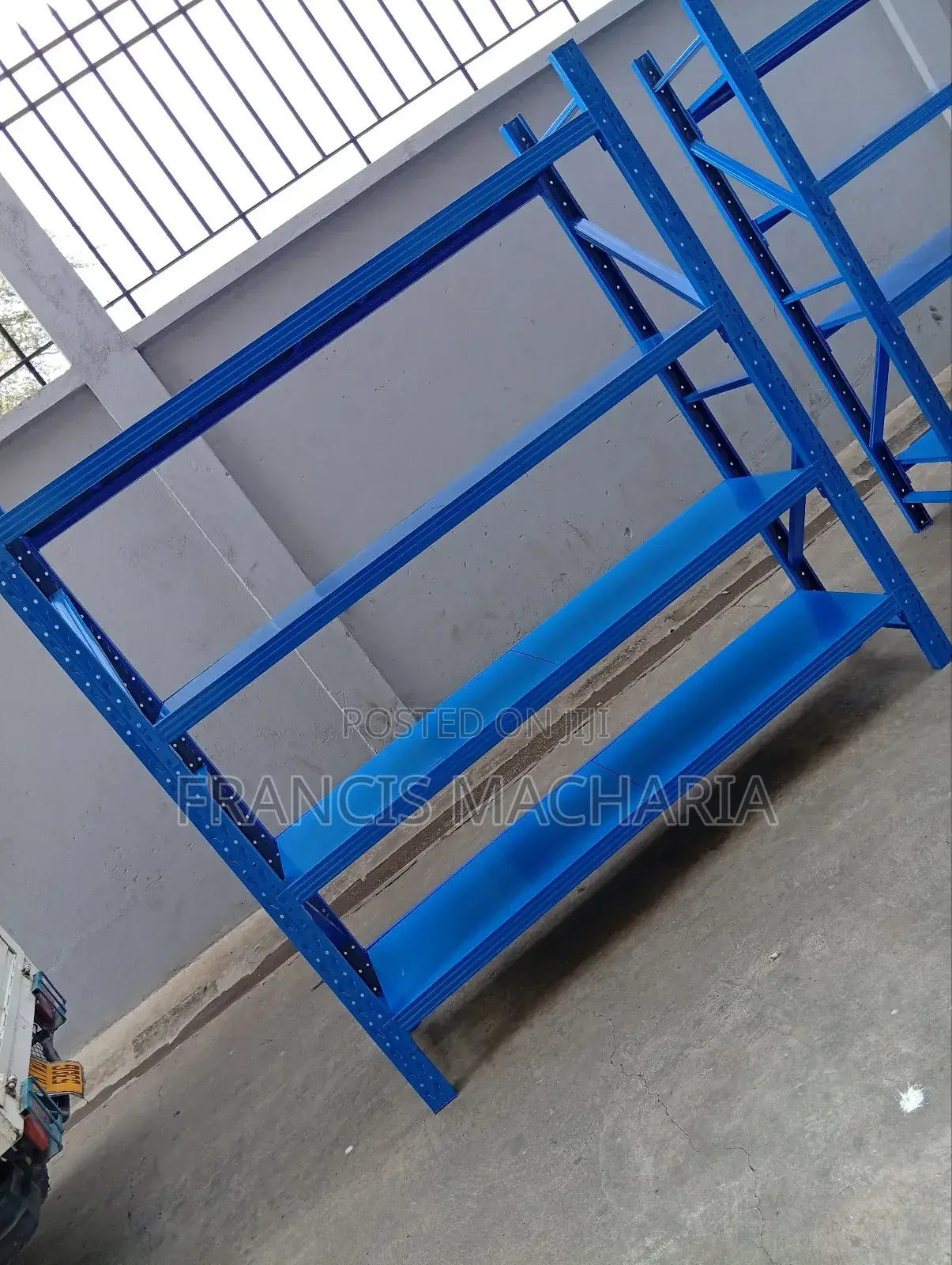 4 Layers Adjustable Industrial Shelves