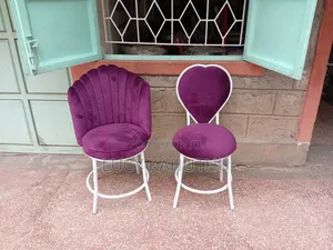 Purple Butterfly and Love Chair
